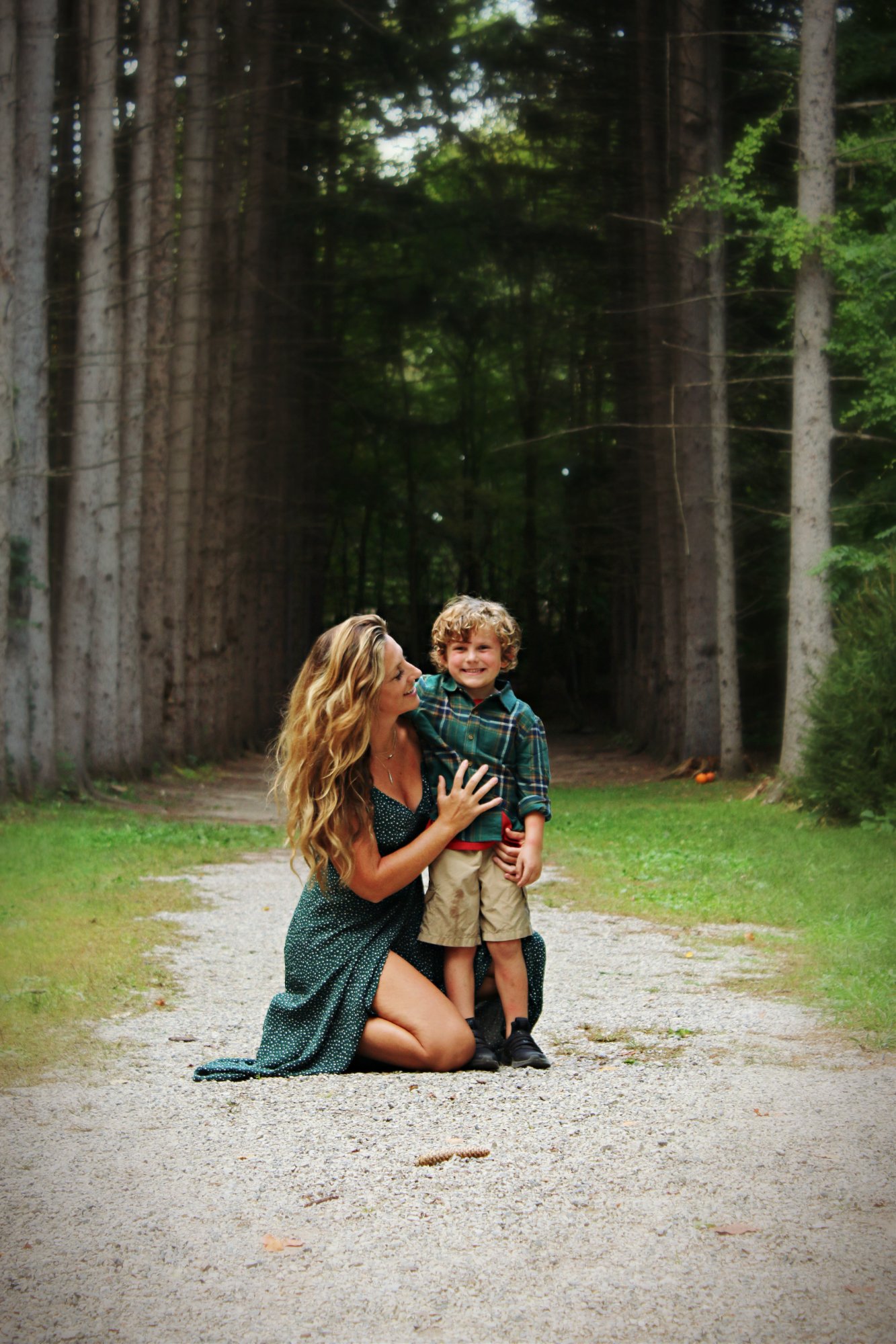 Natural light family photos near Brighton Michigan